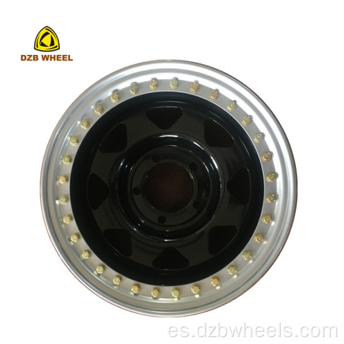 17x8 Beadlock 4x4 6x139.7 bordes de automóvil de acero offroad